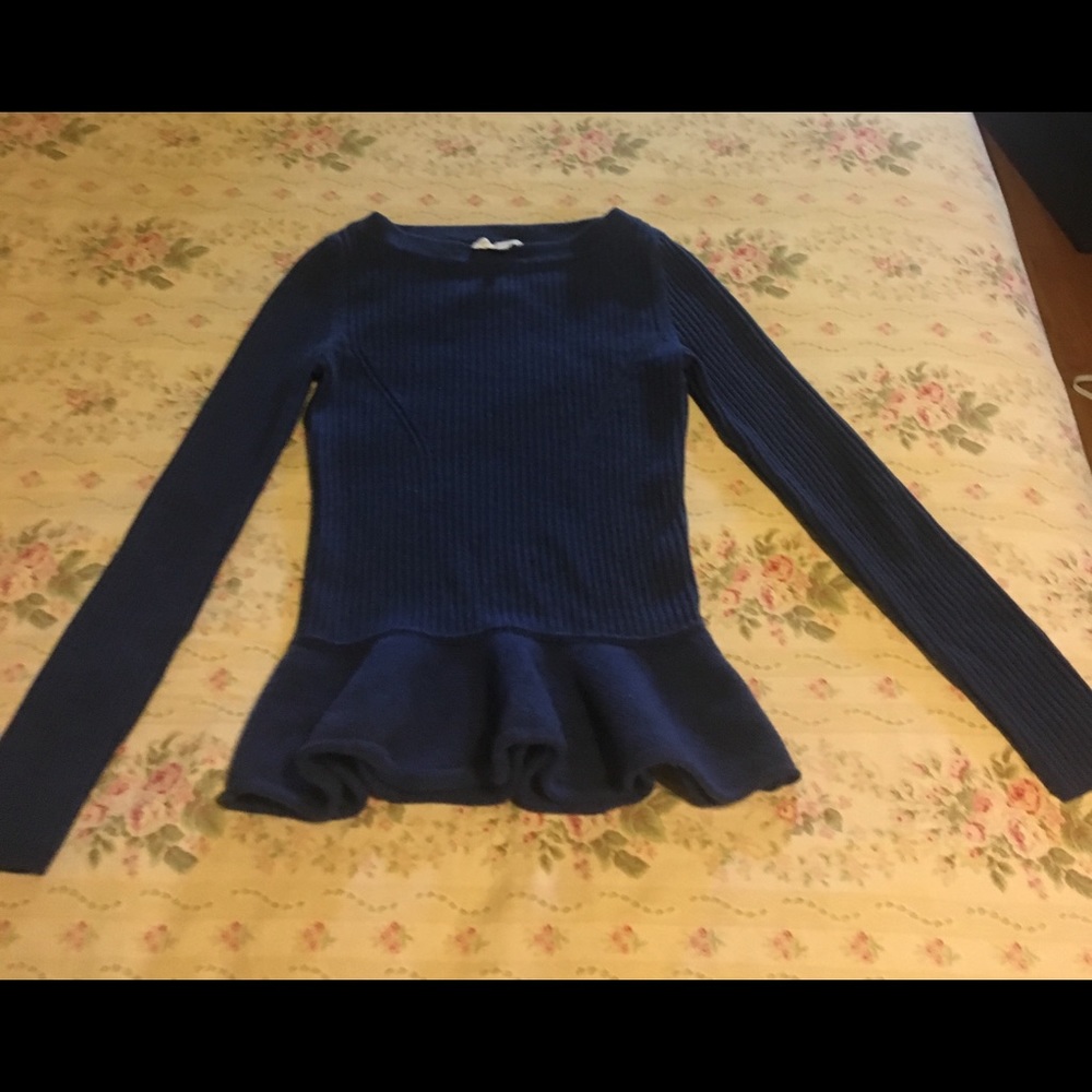 Tory Burch Navy Sweater